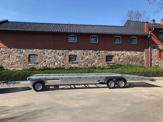 Tralas su lengvuoju automobiliu